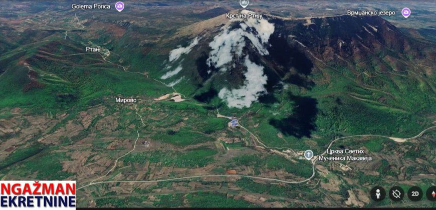 Boljevac, Rtanj – Mirovo 2ha 70ari 67kvm