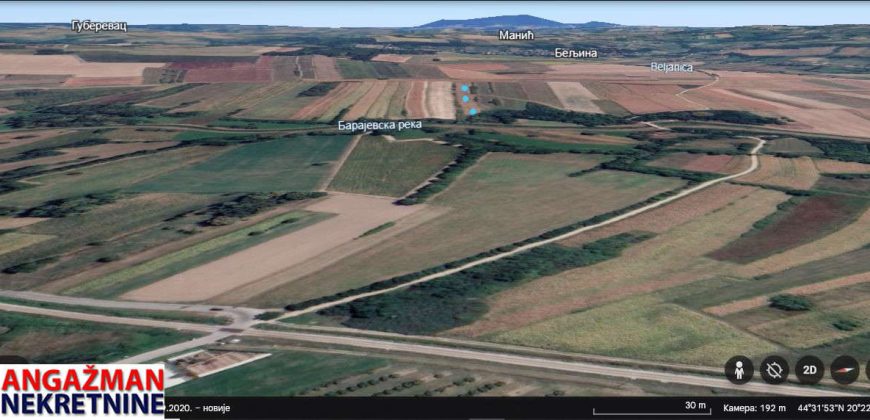 Barajevo – Veliki borak 1ha 60ari 52kvm