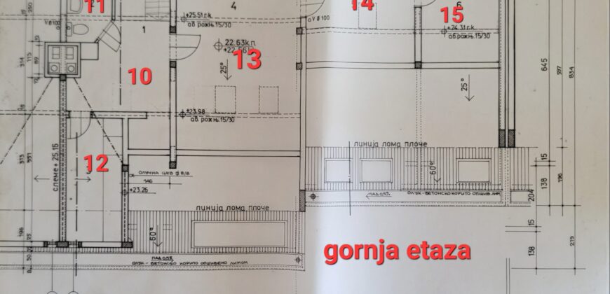 Retenzija, duplex – Prve pruge 155kvm