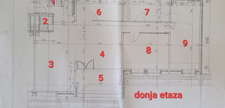 Retenzija, duplex – Prve pruge 155kvm